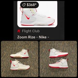 Nike Zoom Rize 'White' (BQ5467-100) Basketball - Size 14